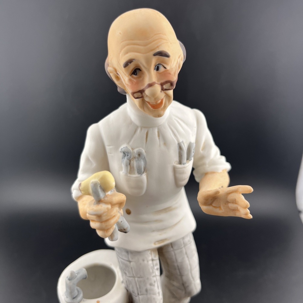 Lefton Porcelain Dentist Figurine Statue 8" X 3" - Picture 2 of 14